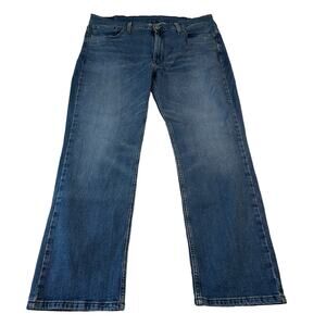 Levis 514 Mens Jeans 38x31 Straight Leg Medium Wash Blue Denim Jeans Tag 40x32